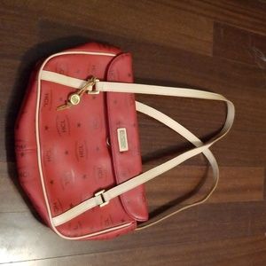 NWT, HCL red leather bag